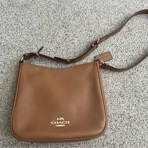 Coach Tan Leather Shoulder Bag